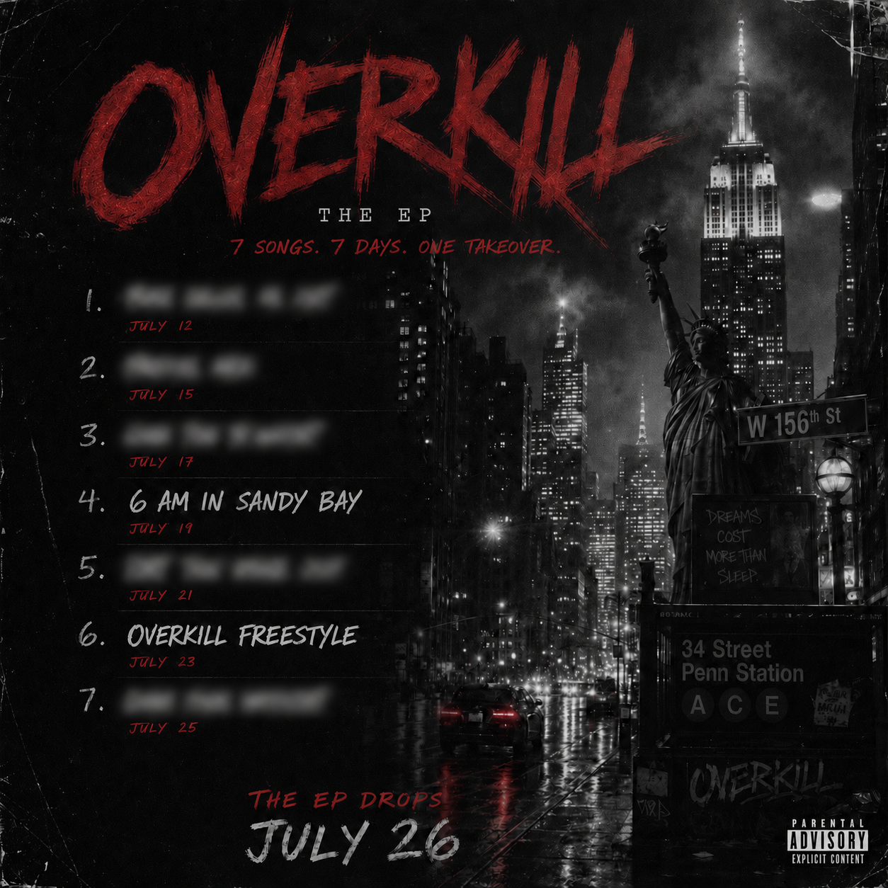 OVERKILL — The EP (Mixtape)